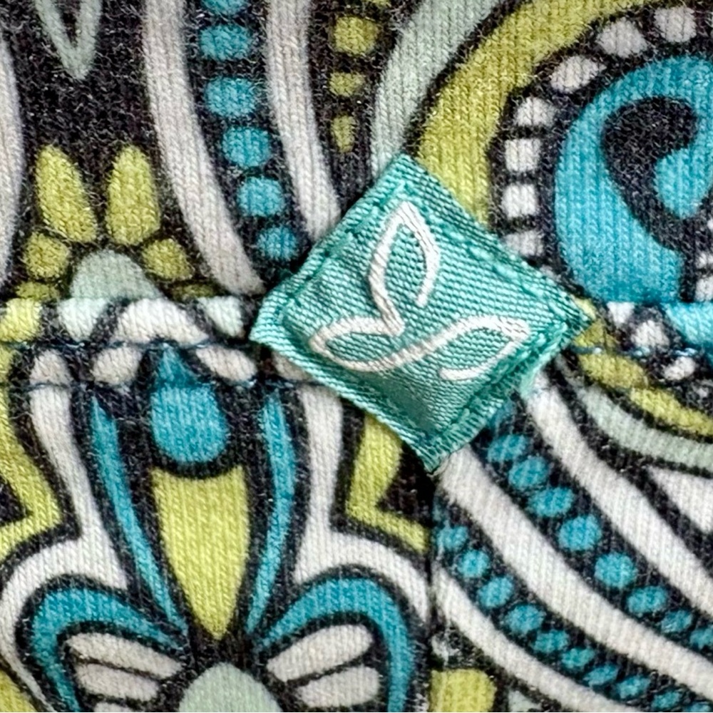 Prana Quinn Medallion Print Strappy Shelf Bra A-Line Sundress Size S💚 - Picture 7 of 11